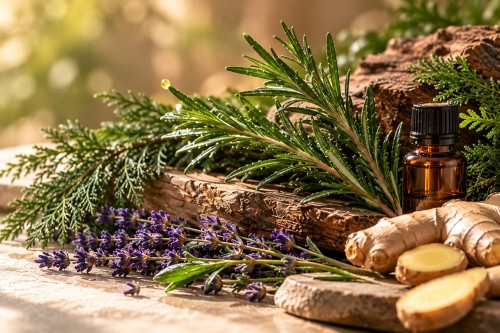 Hair growth head spa essential oils